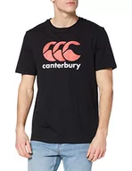 Koszulki męskie - Canterbury mężczyzn CCC T-Shirt z logotypem, czarny, XXXL E546720-989-3XL - miniaturka - grafika 1