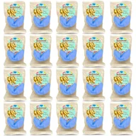 Desery dla dzieci - D&D Fun Cookies / Ciasteczko Z Wróżbą Z Naklejką Okrągłą "Urodzinowe Ciasteczko" 20 Sztuk 120G Blue - miniaturka - grafika 1