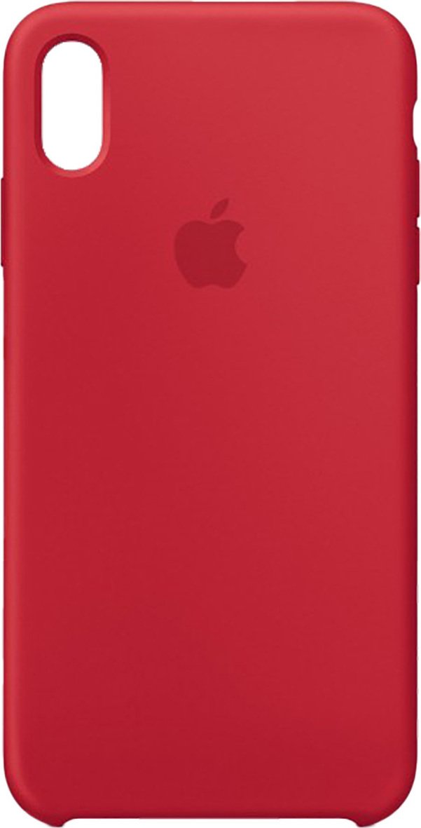 Etui silikonowe Apple iPhone XS Max czerwone