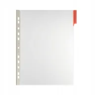 Prezentery i wskaźniki - Zestaw paneli informacyjnych DURABLE FUNCTION czerwony 5 sztuk /560703/ - miniaturka - grafika 1