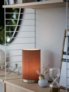 Lampka nocna dla dzieci Dora brązowa 25 cm - Lampy stojące - miniaturka - grafika 1