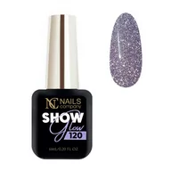 Lakiery hybrydowe - NC Nails, Lakier hybrydowy Show Glow 120, 6 ml - miniaturka - grafika 1