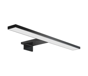 LED Łazienkowe oświetlenie lustra LED/8W/230V 4000K 50 cm IP44 czarny - Lampy ścienne - miniaturka - grafika 1