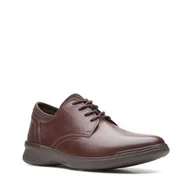 Półbuty męskie - Clarks Donaway Plain [Mahogany Leather] - Rozmiar 42 - miniaturka - grafika 1