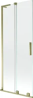 Parawany nawannowe - Mexen Velar L parawan nawannowy 2-skrzydłowy rozsuwany 85 x 150 cm, transparent, złoty - 896-085-003-01-50 - miniaturka - grafika 1