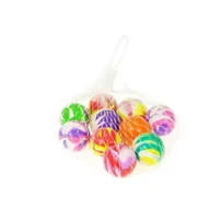 Piłki dla dzieci - Piłeczki kauczukowe 12szt Adar - miniaturka - grafika 1