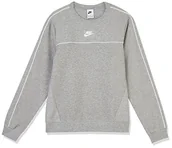 Bluzy damskie - Nike Bluza damska Crew Millenium szary wrzos / biały S CZ8336 - miniaturka - grafika 1