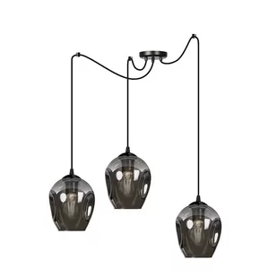 Emibig LEVEL 3 BL GRAFIT 757/3 lampa wisząca 3x60W/E27 IP20 757/3 - Lampy sufitowe - miniaturka - grafika 1