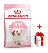 Sucha karma dla kotów - ROYAL CANIN  Kitten 4kg karma sucha dla kociąt od 4 do 12 miesiąca życia + niespodzianka dla kota GRATIS! - miniaturka - grafika 1