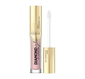 Błyszczyki do ust - Eveline COSMETICS Diamond Glow Lip Luminizer Błyszczyk z kwasem hialuronowym, nr 03, 4.5 ml - miniaturka - grafika 1