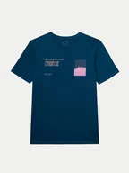 Koszulki męskie - 4F T-Shirt 4FWSS24TTSHM1289 Zielony Regular Fit - miniaturka - grafika 1