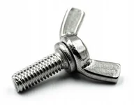 Śruby i nakrętki - M8x30 ŚRUBA MOTYLKOWA NIERDZEWNA INOX A2 316 (10) - miniaturka - grafika 1