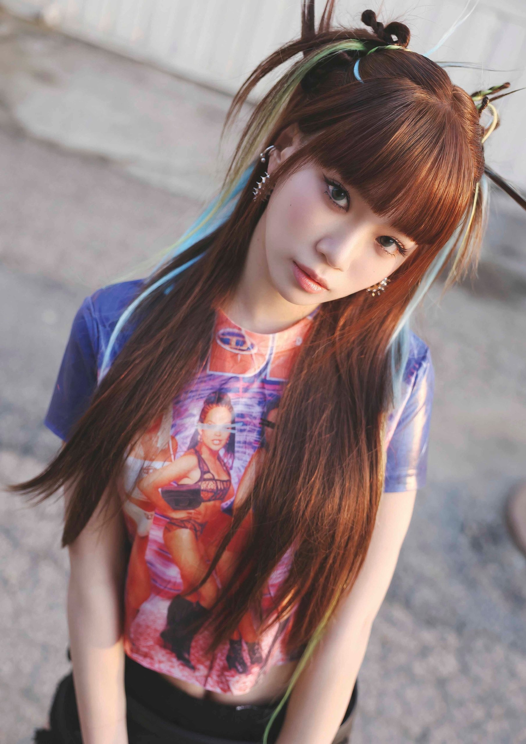 Plakat A2 Le Sserafim K-Pop Kpop Korea Muzyka Kim Chae-won