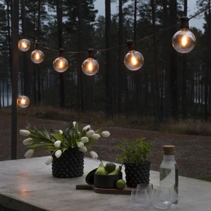 Konstsmide Christmas 24V łańcuch ogrodowy do piwa Basis, 10-punktowa. - Oświetlenie świąteczne - miniaturka - grafika 3