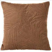 Poszewki na poduszki - EUROFIRANY" B.B. CHOCZYŃSCY SPÓŁKA JAWNA Poszewka 40 x 40 Pikowana Velvet Luiz4 Cegła 1228260 - miniaturka - grafika 1