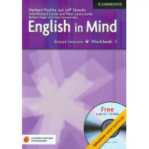 Język angielski English in Mind Exam New 3 Work Book Klasa 1-3 Zeszyt ćwiczeń gimnazjum Richard Carter Herbert Puchta Jeff Stranks