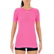 Koszulki sportowe damskie - Koszulka damska UYN  Energyon UW Shirt SS F|lowing Pink XS - miniaturka - grafika 1
