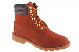 Buty zimowe męskie - Timberland Buty 6 IN Basic Boot Rust Nubuck 0A2853 - grafika 1