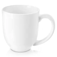 Kubki - Kubek porcelanowy do kawy herbaty biały MONA 450 ml ORION 129630 - miniaturka - grafika 1