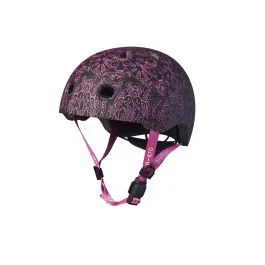 Kask Kwietna Mandala Purple Pink - Kaski rowerowe - miniaturka - grafika 1