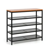 Szafki na buty - Szafka na buty, 949 x 1000 x 360 mm, czereśnia - miniaturka - grafika 1