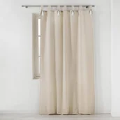 Zasłony - Zasłona na szelkach z frędzlami, CYRINE, 140 x 240 cm - miniaturka - grafika 1