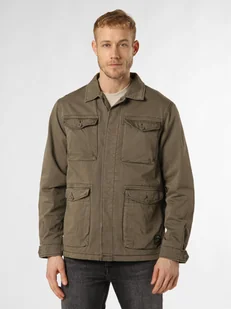 Superdry Kurtka męska Mężczyźni zielony jednolity, L - Kurtki męskie - miniaturka - grafika 1