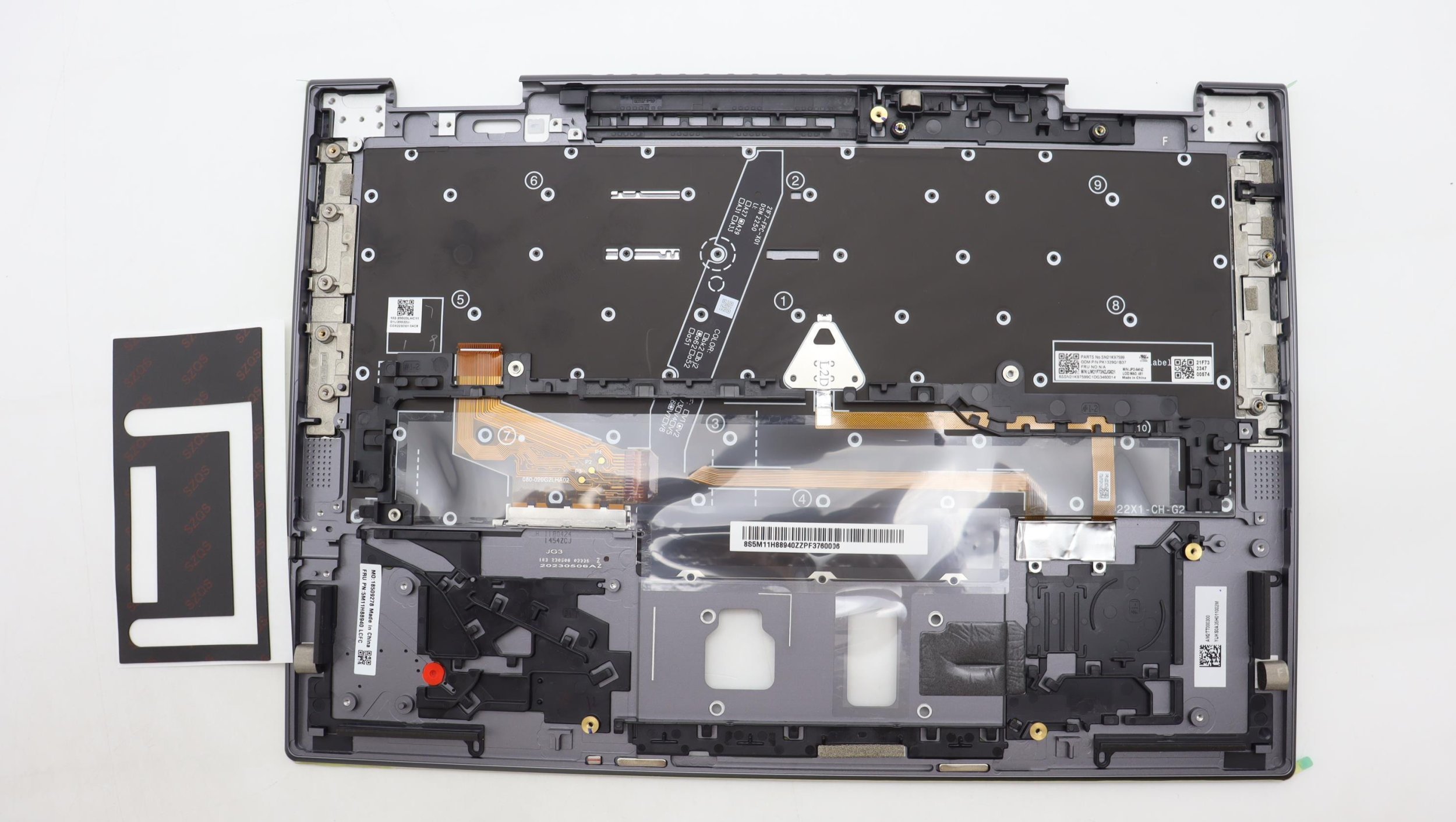 Lenovo 5M11H62420 części zamienne do notatników Cover + keyboard