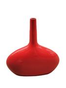 Wazon dekoracyjny ceramiczny czerwony 46 cm