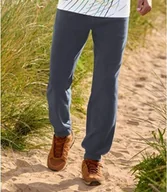 Spodnie męskie - Spodnie dresowe z mikropolaru Mężczyzna Atlas For Men - Kolor : Szary - Rozmiar : XXL - miniaturka - grafika 1