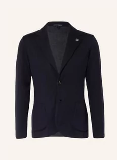 Marynarki męskie - Lardini Marynarka Z Dzianiny Extra Slim Fit blau - LARDINI - grafika 1