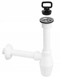 Syfon Umywalkowy Z Metalowym Sitkiem 210WH+2SO32WH - Syfony - miniaturka - grafika 1