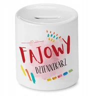 Skarbonki - Dla Recepcionistki Skarbonka na Urodziny Prezent z Nadrukiem ze Zdjęciem + Opakowanie na prezent (wzór 02) - miniaturka - grafika 1