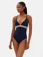 Stroje kąpielowe - Tommy Hilfiger Strój kąpielowy UW0UW05847 Granatowy - miniaturka - grafika 1