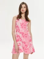Sukienki - adidas Sukienka letnia Floral Graphic IS4247 Różowy Regular Fit - miniaturka - grafika 1