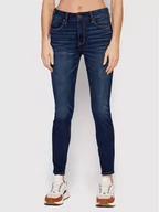 Spodnie damskie - American Eagle Jeansy 043-0433-2426 Granatowy Jegging Fit - miniaturka - grafika 1