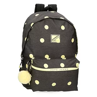 Pepe Jeans Cichy, czarny, plecak 44 - Plecaki - miniaturka - grafika 1