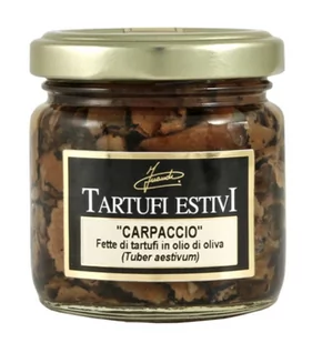 Carpaccio z czarnej trufli w oliwie z oliwek 80g / Inaudi - Pasztet i przetwory mięsne - miniaturka - grafika 1