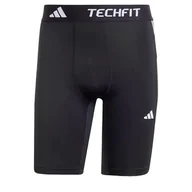 Koszulki męskie - adidas Męskie krótkie rajstopy Techfit Training 3-Stripes, XXL, czarne - miniaturka - grafika 1