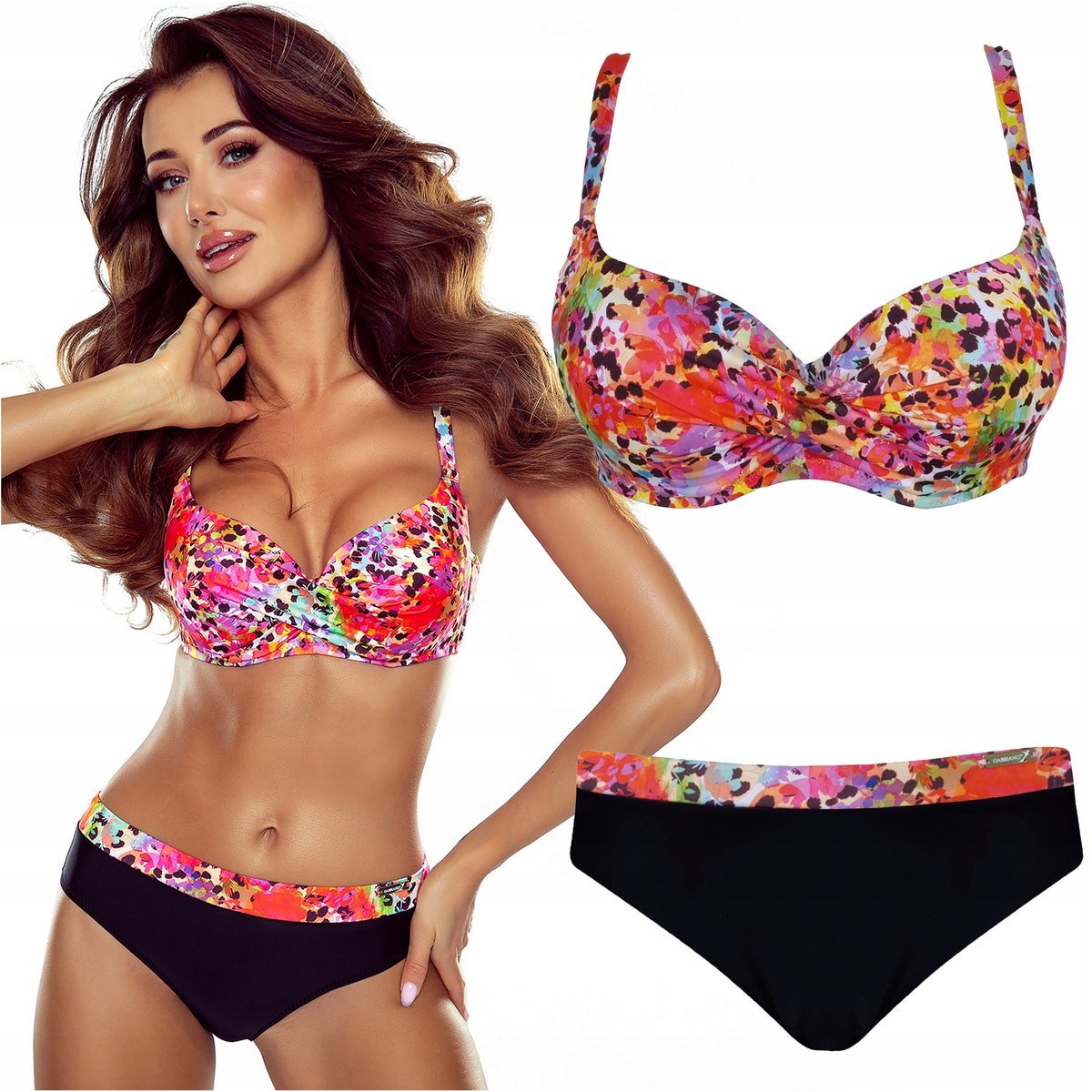 Strój kąpielowy dwuczęściowy GABBIANO Esther 38E M