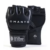 Rękawice bokserskie - Manto Rękawice Do MMA Impact Black - miniaturka - grafika 1