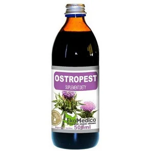 EkaMedica Sok Ostropest 500 ml. 100% - Soki i napoje niegazowane - miniaturka - grafika 3