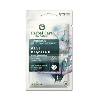 Farmona HERBAL CARE Nawilżająca maseczka z błękitną algą 2 x 5 ml - Maski do włosów - miniaturka - grafika 2