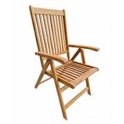 Fotele i krzesła ogrodowe - ATLAN - drewniane rozkładane krzesło ogrodowe - druga jakosc - miniaturka - grafika 1