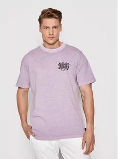 Koszulki i topy damskie - Rip Curl T-Shirt Mind Wave Logo CTERL9 Fioletowy Relaxed Fit - grafika 1