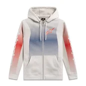 Bluzy męskie - Alpinestars Bluza z kapturem Arising męska bluza zgasła biała/niebieska/czerwona XL - miniaturka - grafika 1