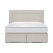 Łóżko GIORGIO BED DESIGN kontynentalne : Rozmiar - 140x200, Tkanina - Grupa II, Pojemnik  - Bez pojemnika