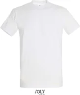 Koszulki męskie - SOLs 11500 Imperial Koszulka męska Uni - Kolor: Biały - Rozmiar: 5XL - miniaturka - grafika 1