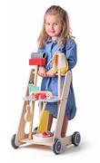 Zabawki AGD - Woody Wózek do sprzątania - miniaturka - grafika 1