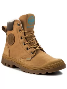 Palladium Trapery Pampa Sport Cuff WPS 72992-228-M Brązowy - Kozaki damskie - miniaturka - grafika 1